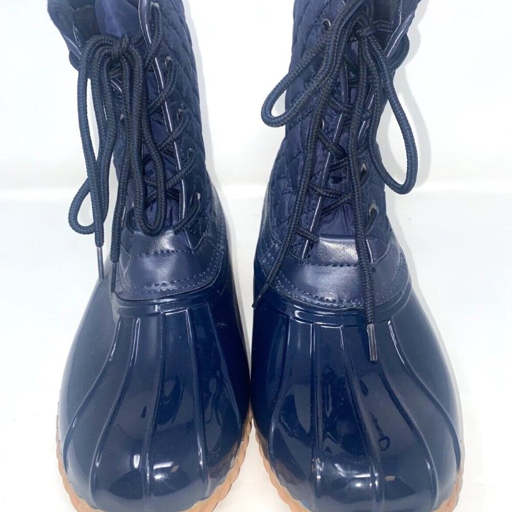 Sporto Destiny Women's Duck Winter Waterproof Boot Navy Size 6 - Picture 5 of 8